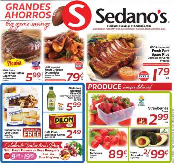 thumbnail - Sedano's Ad