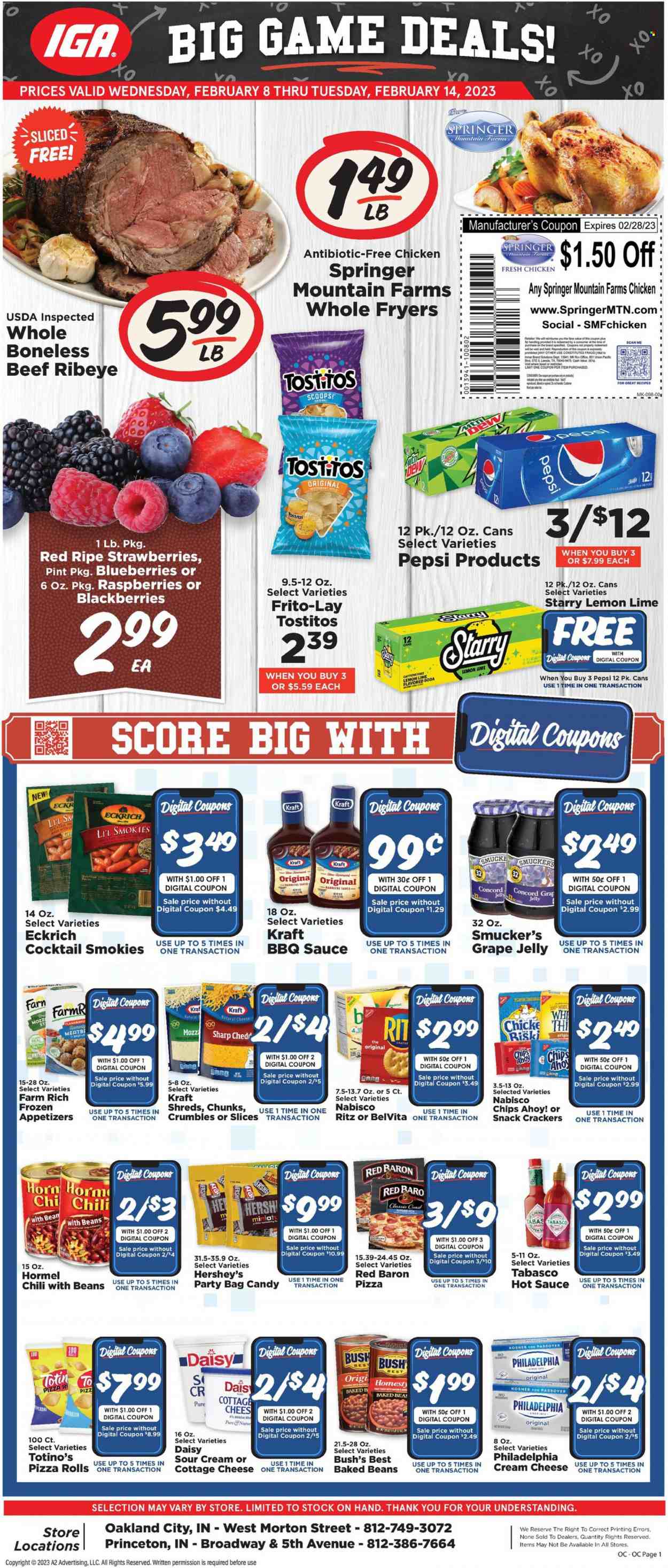 IGA ad - 02/08/2023 - 02/14/2023. Page 1