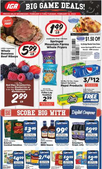 IGA Flyer - 02/08/2023 - 02/14/2023.