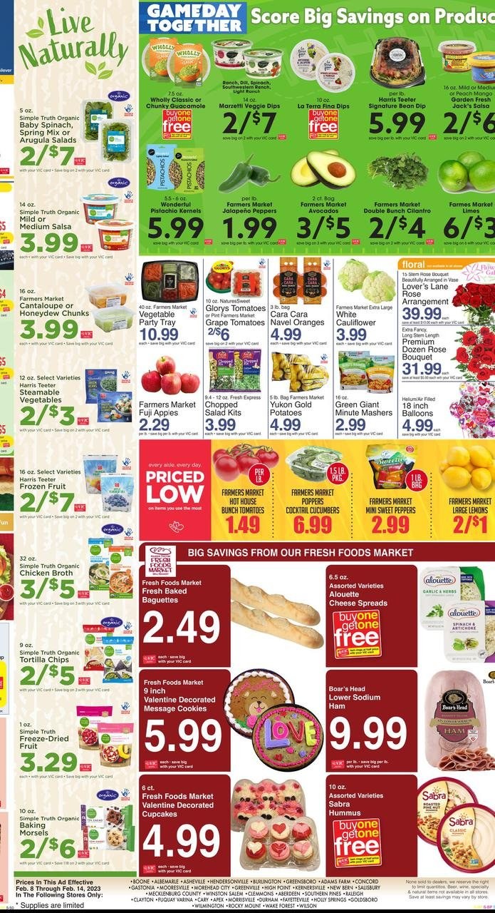 Harris Teeter ad - 02/08/2023 - 02/14/2023. Page 6