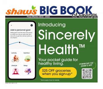 Shaw’s Flyer - 02/08/2023 - 03/09/2023.