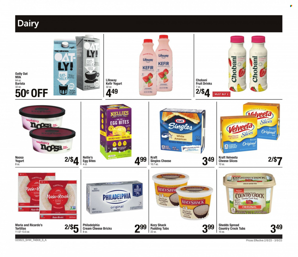 Shaw’s ad - 02/08/2023 - 03/09/2023. Page 8