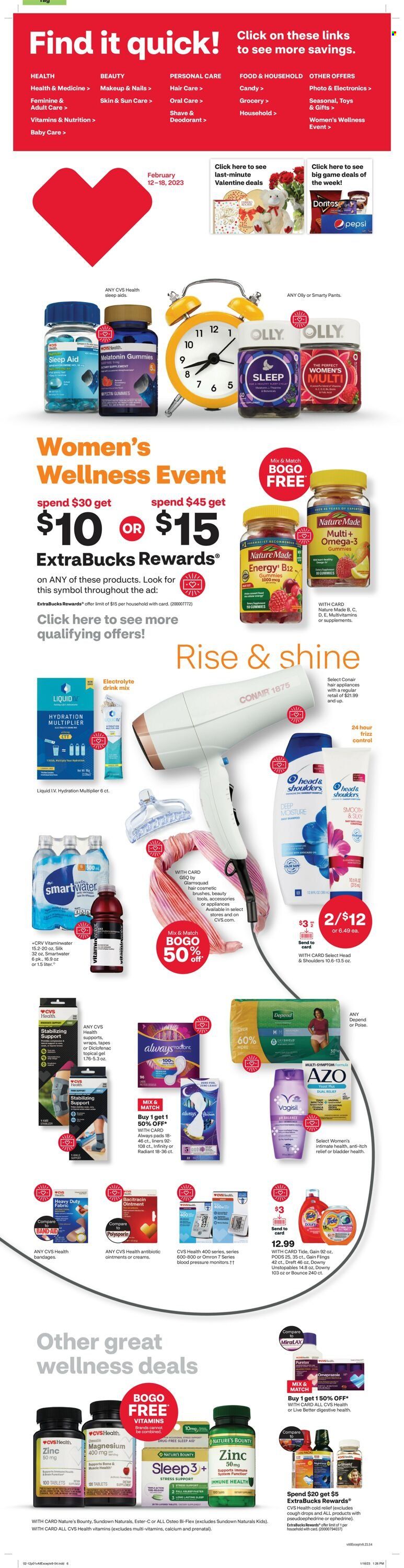 CVS Pharmacy ad - 02/12/2023 - 02/18/2023. Page 1