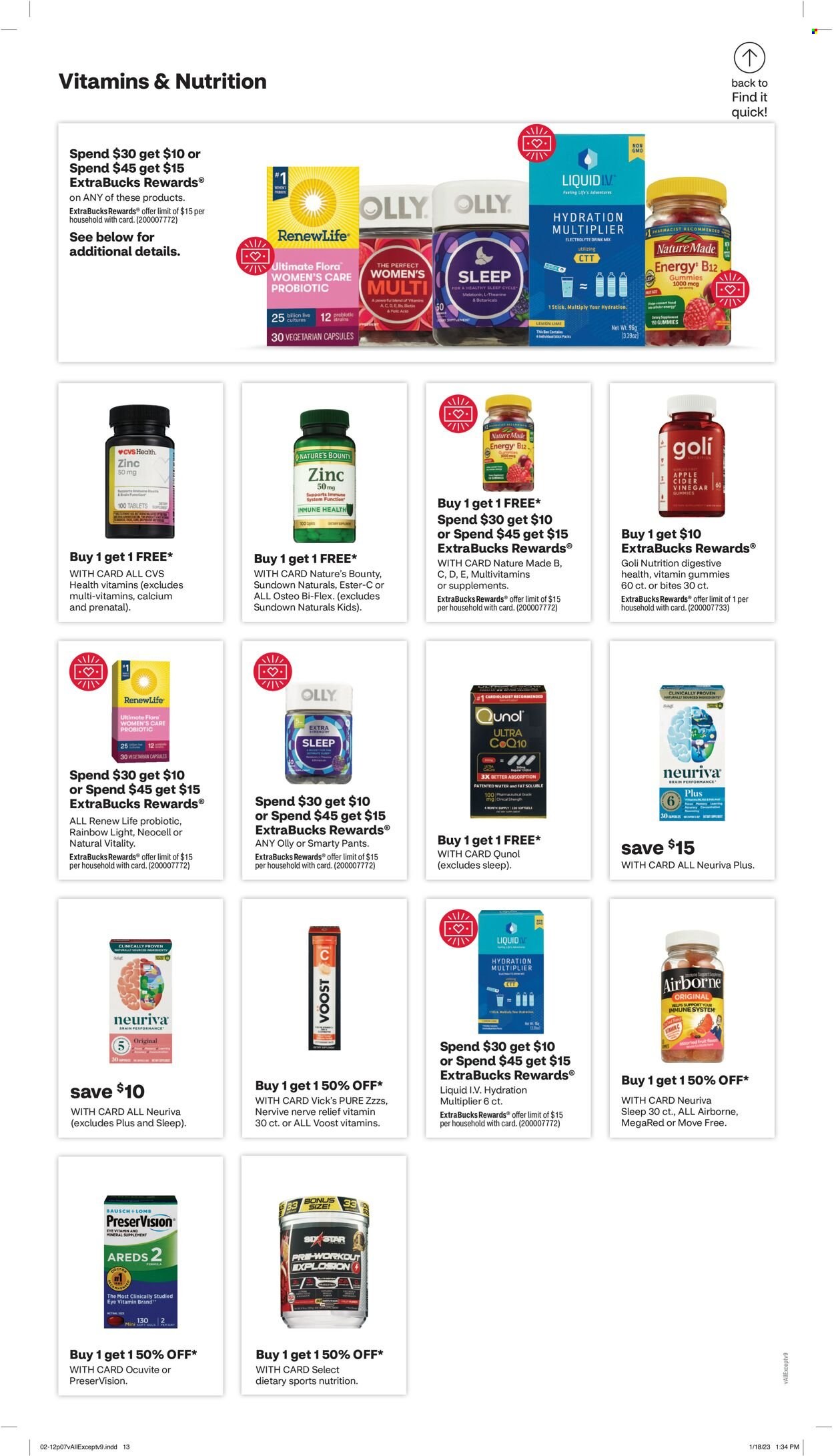 CVS Pharmacy ad - 02/12/2023 - 02/18/2023. Page 7