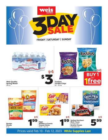 Weis Flyer - 02/10/2023 - 02/12/2023.