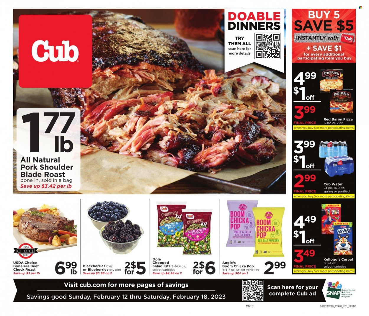 Cub Foods ad - 02/12/2023 - 02/18/2023. Page 1