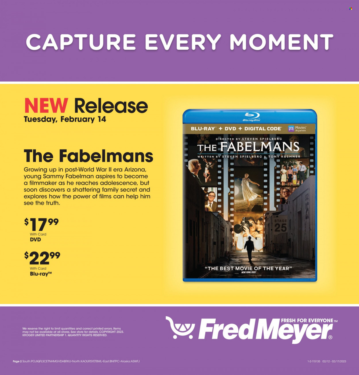 Fred Meyer ad - 02/12/2023 - 02/17/2023. Page 2