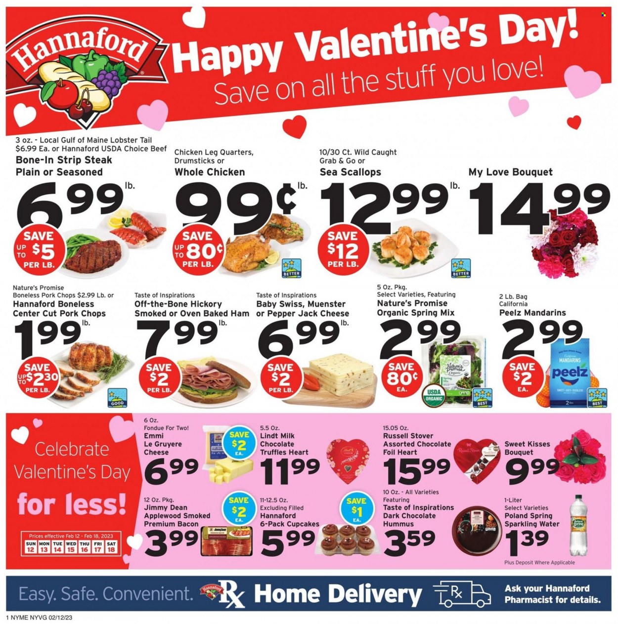 Hannaford ad - 02/12/2023 - 02/18/2023. Page 1