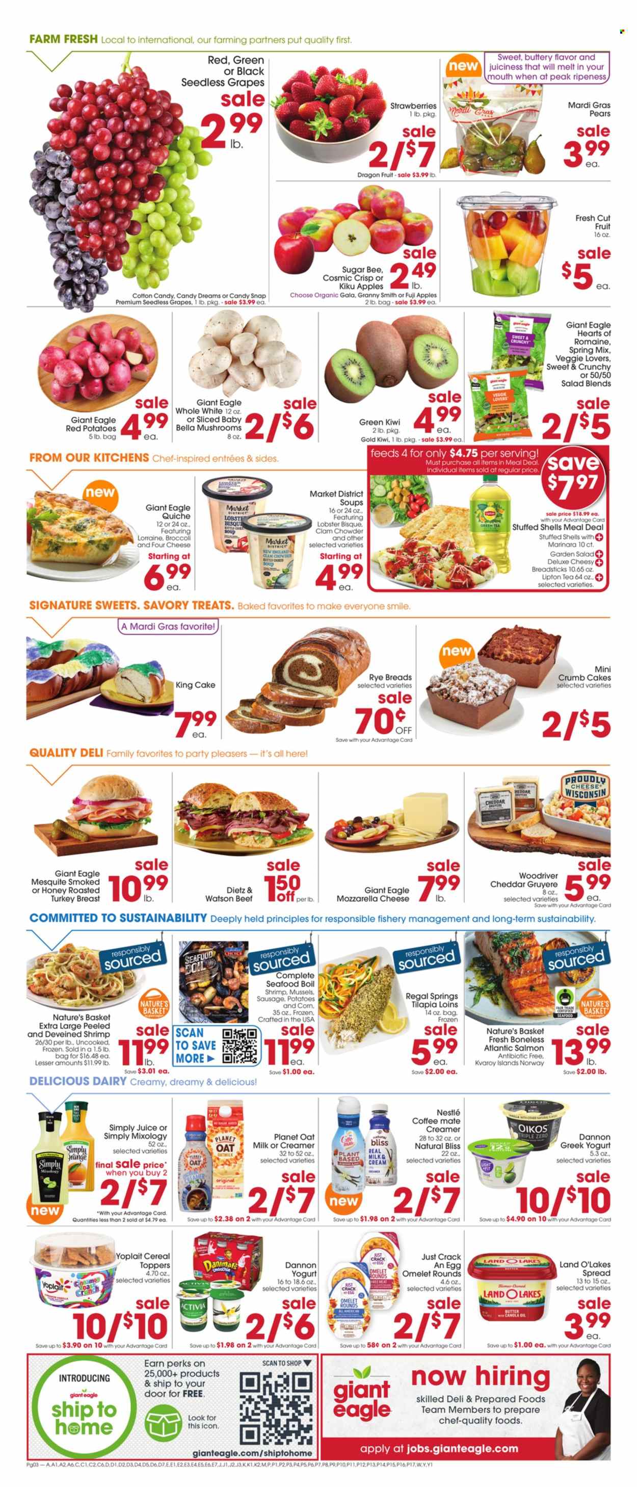 Giant Eagle ad - 02/16/2023 - 02/22/2023. Page 2