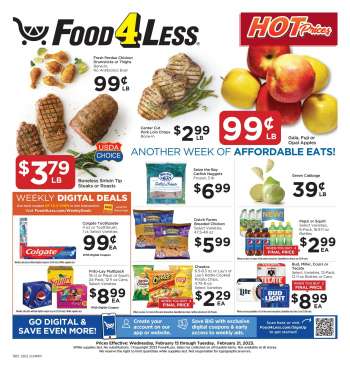 Food 4 Less Flyer - 02/15/2023 - 02/21/2023.