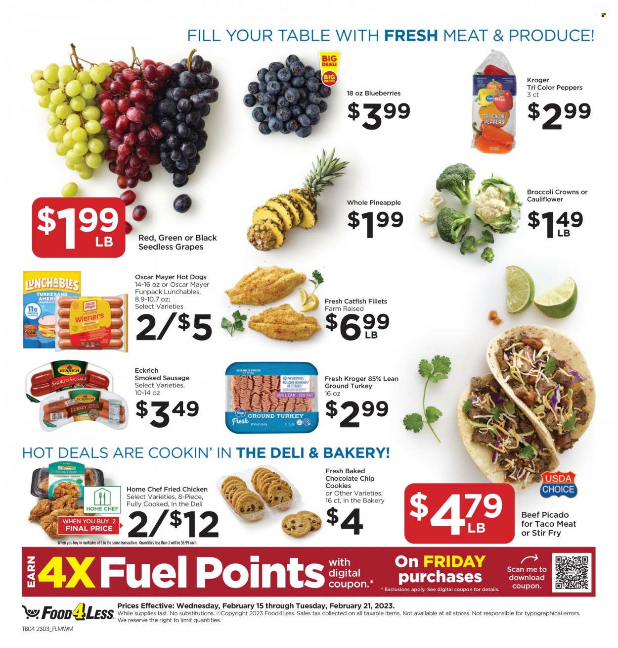 Food 4 Less ad - 02/15/2023 - 02/21/2023. Page 6