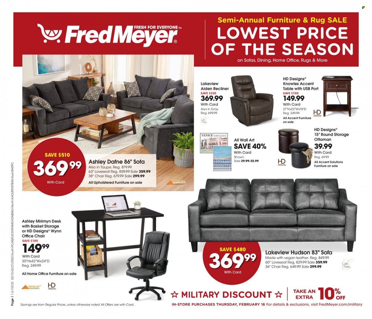Fred Meyer ad - 02/15/2023 - 02/21/2023. Page 1