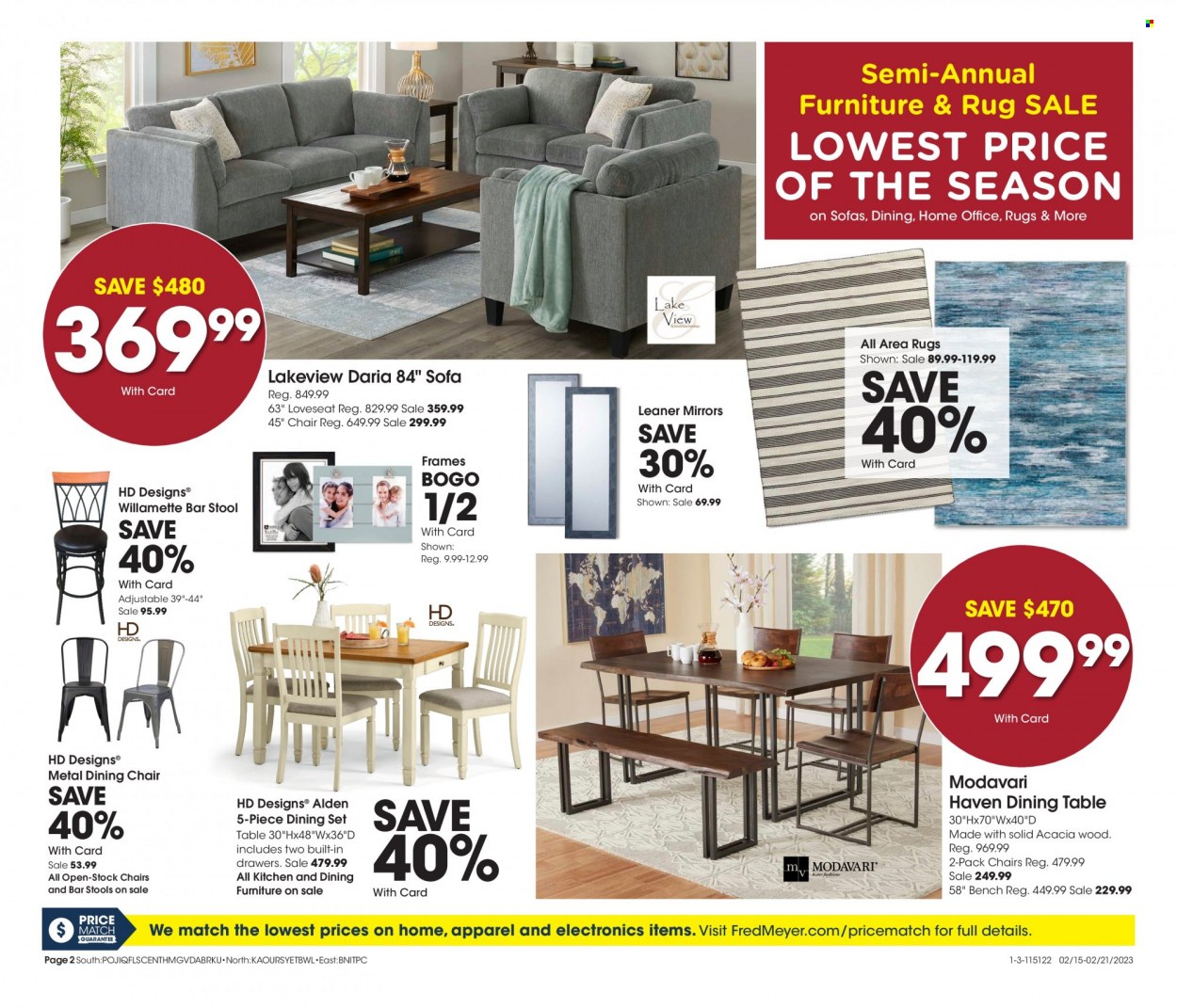 Fred Meyer ad - 02/15/2023 - 02/21/2023. Page 2