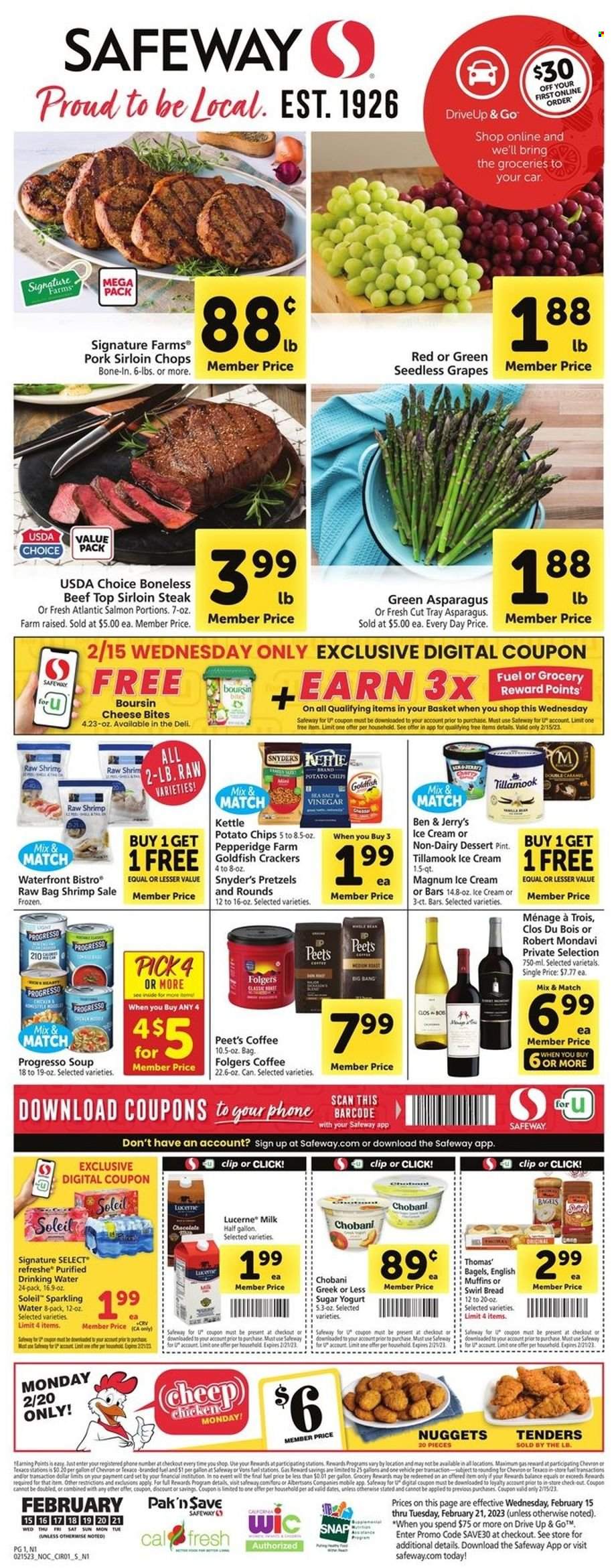 Safeway ad - 02/15/2023 - 02/21/2023. Page 1
