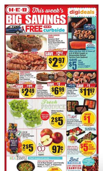H-E-B Flyer - 02/15/2023 - 02/21/2023.
