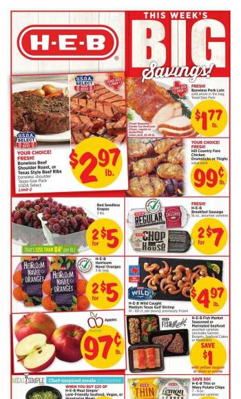H-E-B Flyer - 02/15/2023 - 02/21/2023.