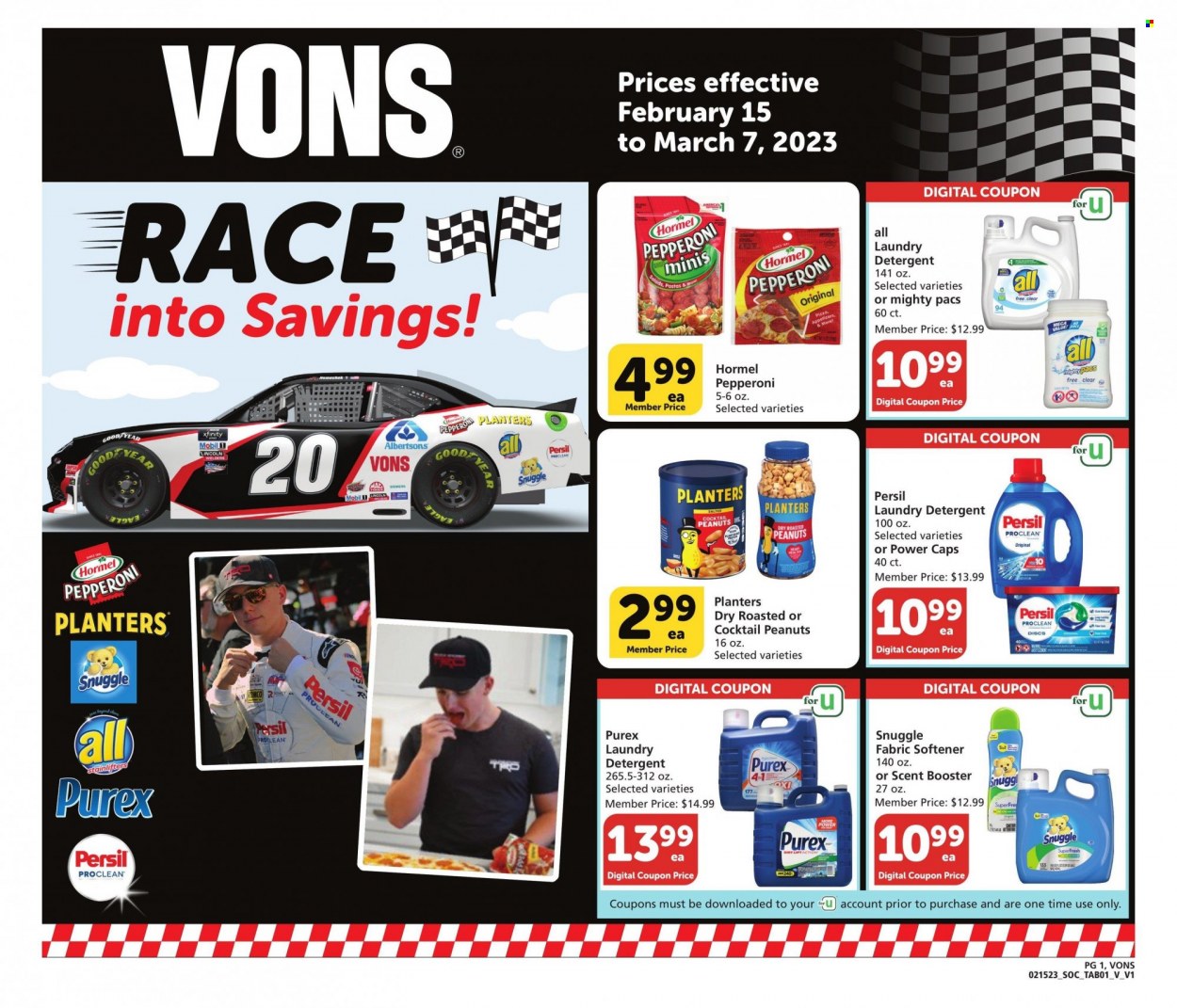 Vons ad - 02/15/2023 - 03/07/2023. Page 1
