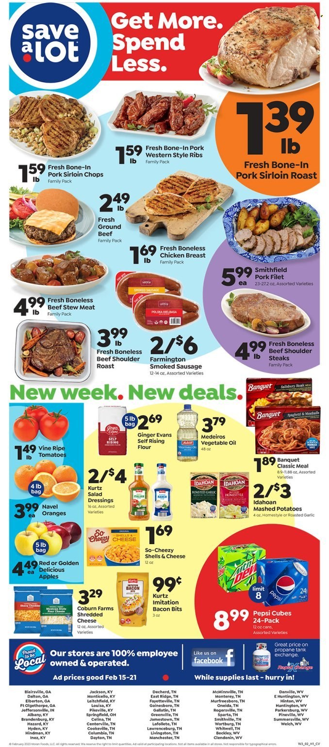 Save a Lot ad - 02/15/2023 - 02/21/2023. Page 1