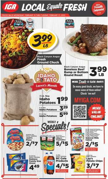 IGA Flyer - 02/15/2023 - 02/21/2023.