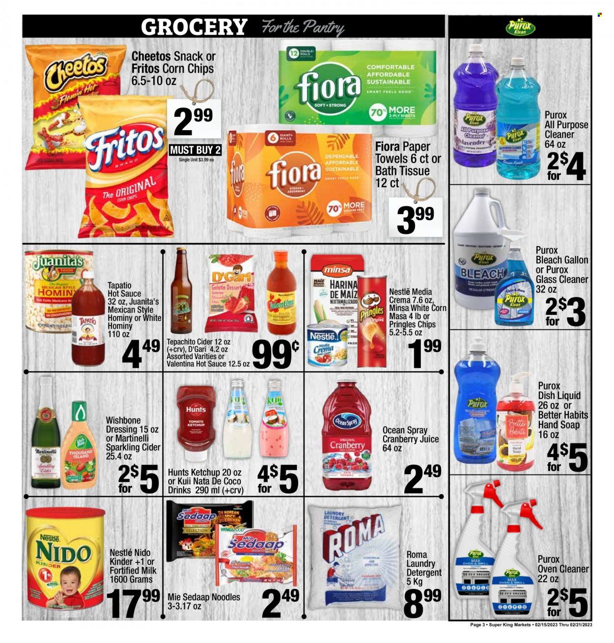 Super King Markets ad - 02/15/2023 - 02/21/2023. Page 3
