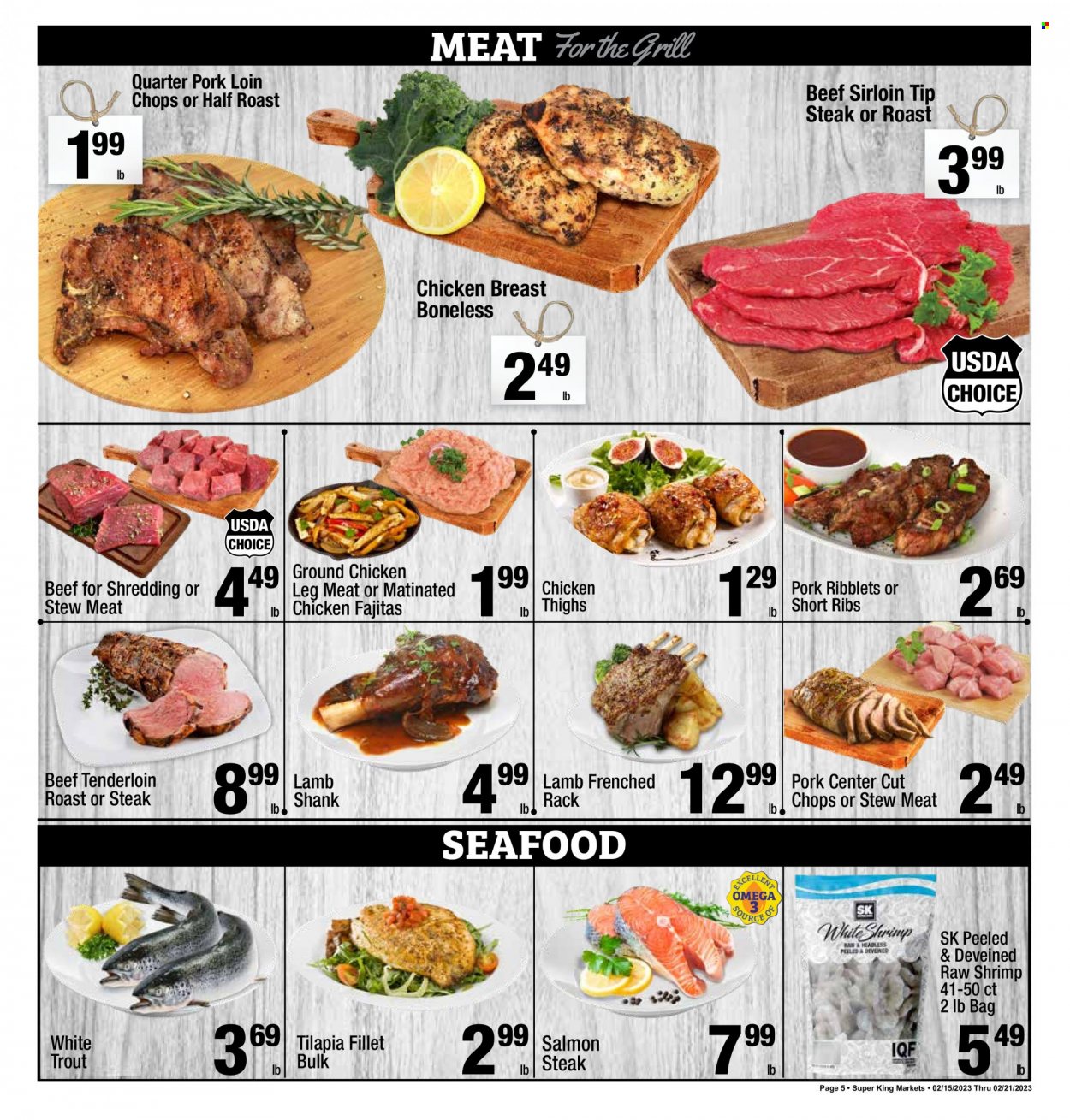 Super King Markets ad - 02/15/2023 - 02/21/2023. Page 5