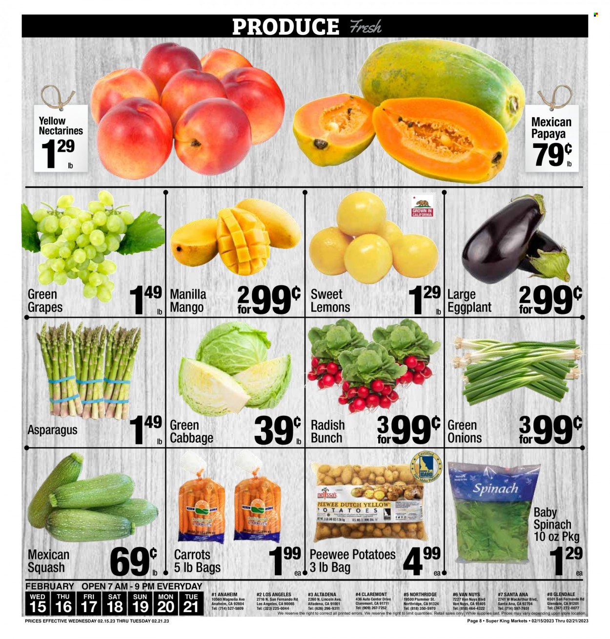 Super King Markets ad - 02/15/2023 - 02/21/2023. Page 8