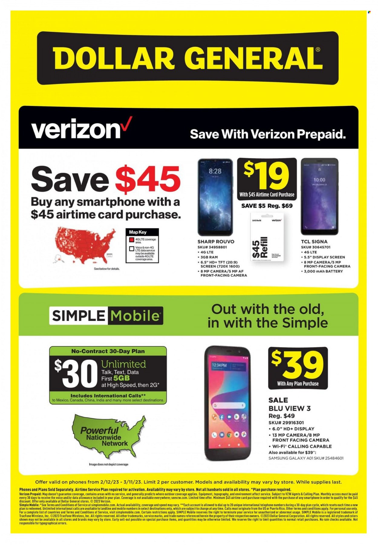 Dollar General ad - 02/12/2023 - 03/11/2023. Page 2