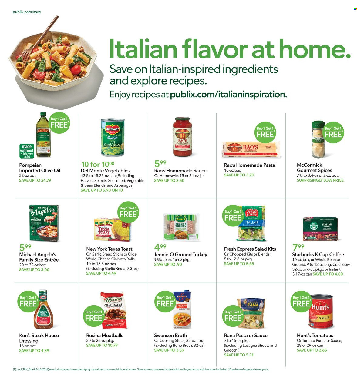 Publix ad - 02/16/2023 - 02/22/2023. Page 2