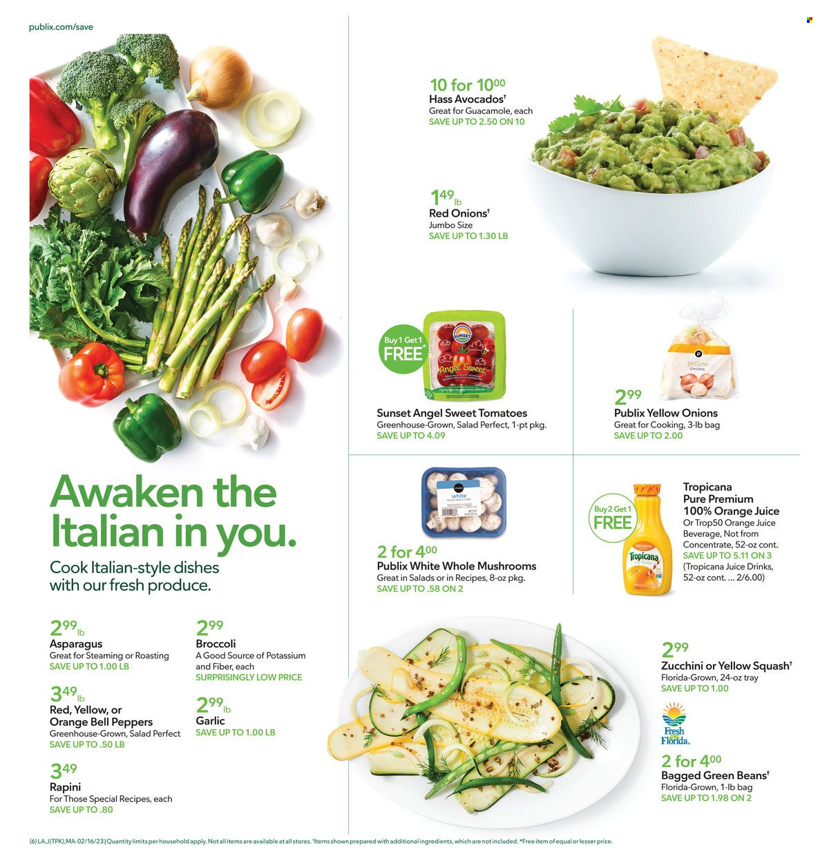 Publix ad - 02/16/2023 - 02/22/2023. Page 6