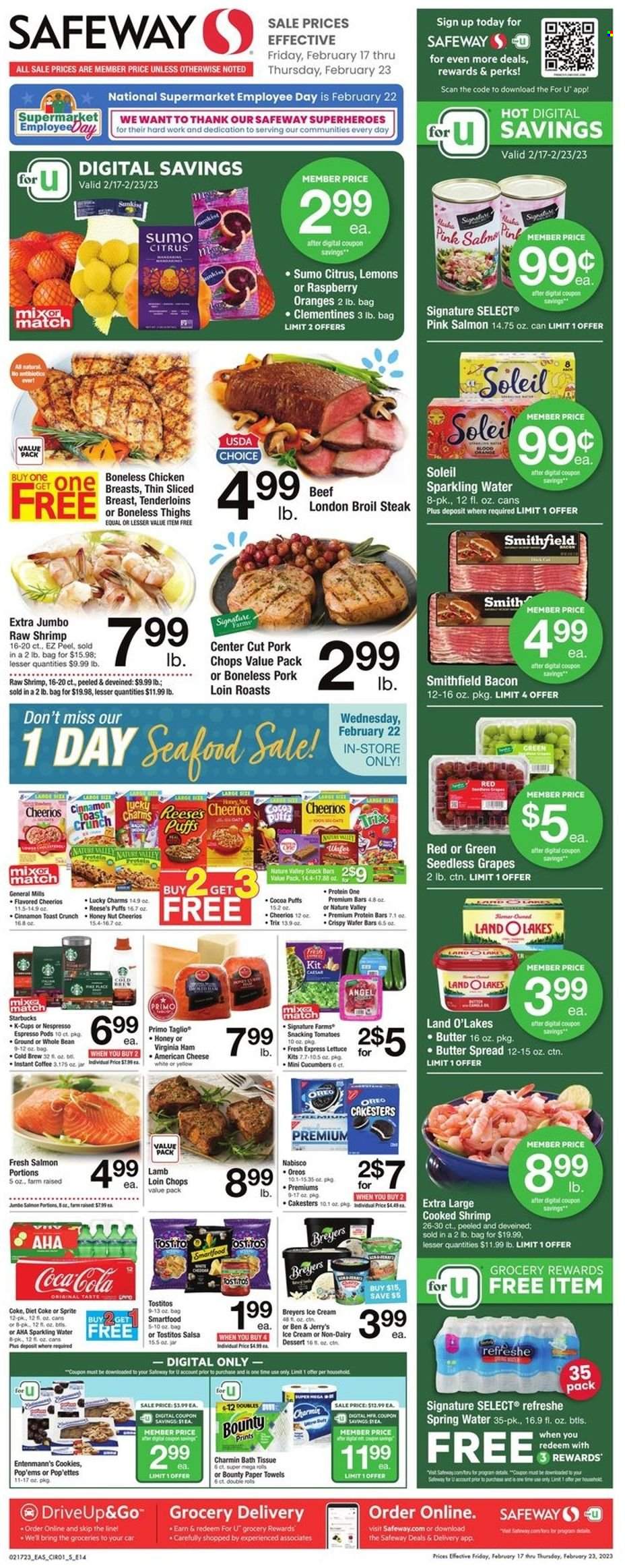 Safeway ad - 02/17/2023 - 02/23/2023. Page 1