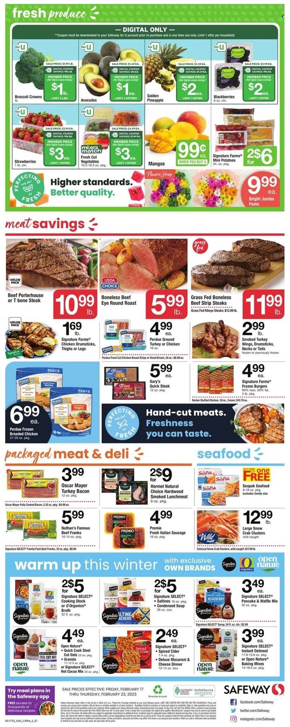 Safeway ad - 02/17/2023 - 02/23/2023. Page 4