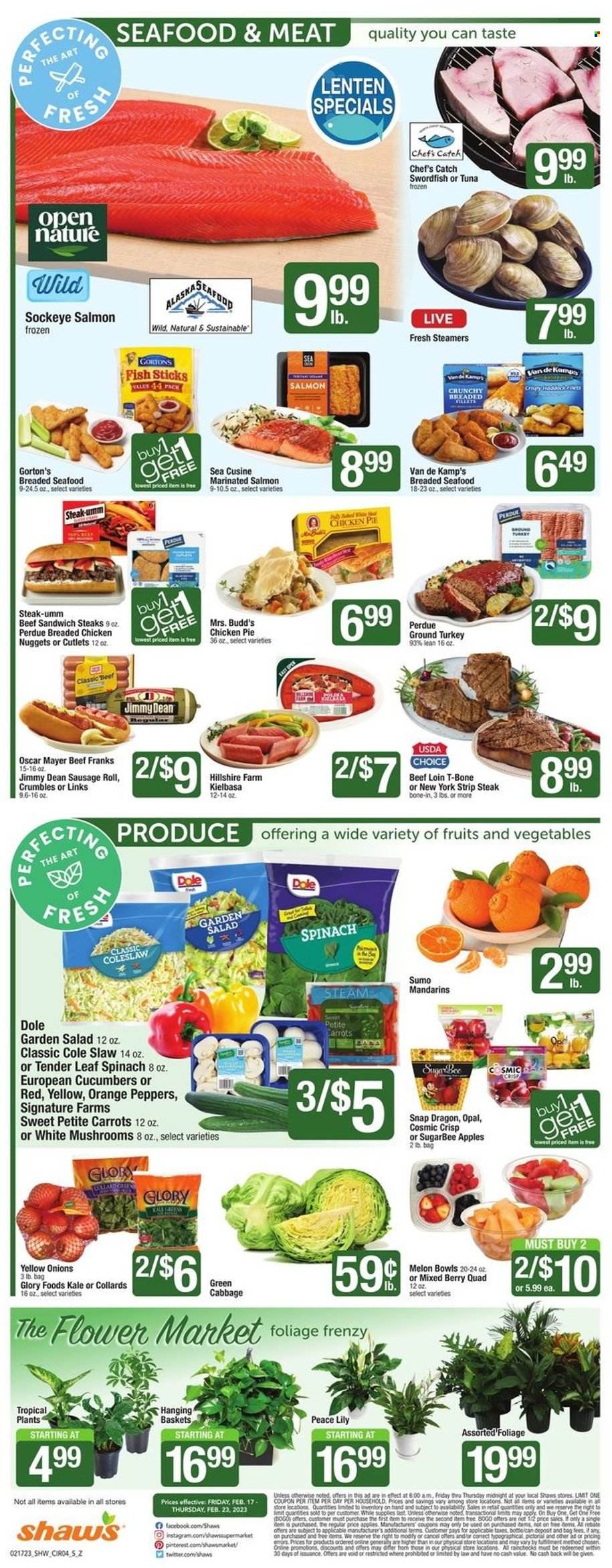 Shaw’s ad - 02/17/2023 - 02/23/2023. Page 4