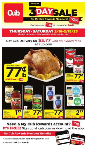 Cub Foods Flyer - 02/16/2023 - 02/18/2023.