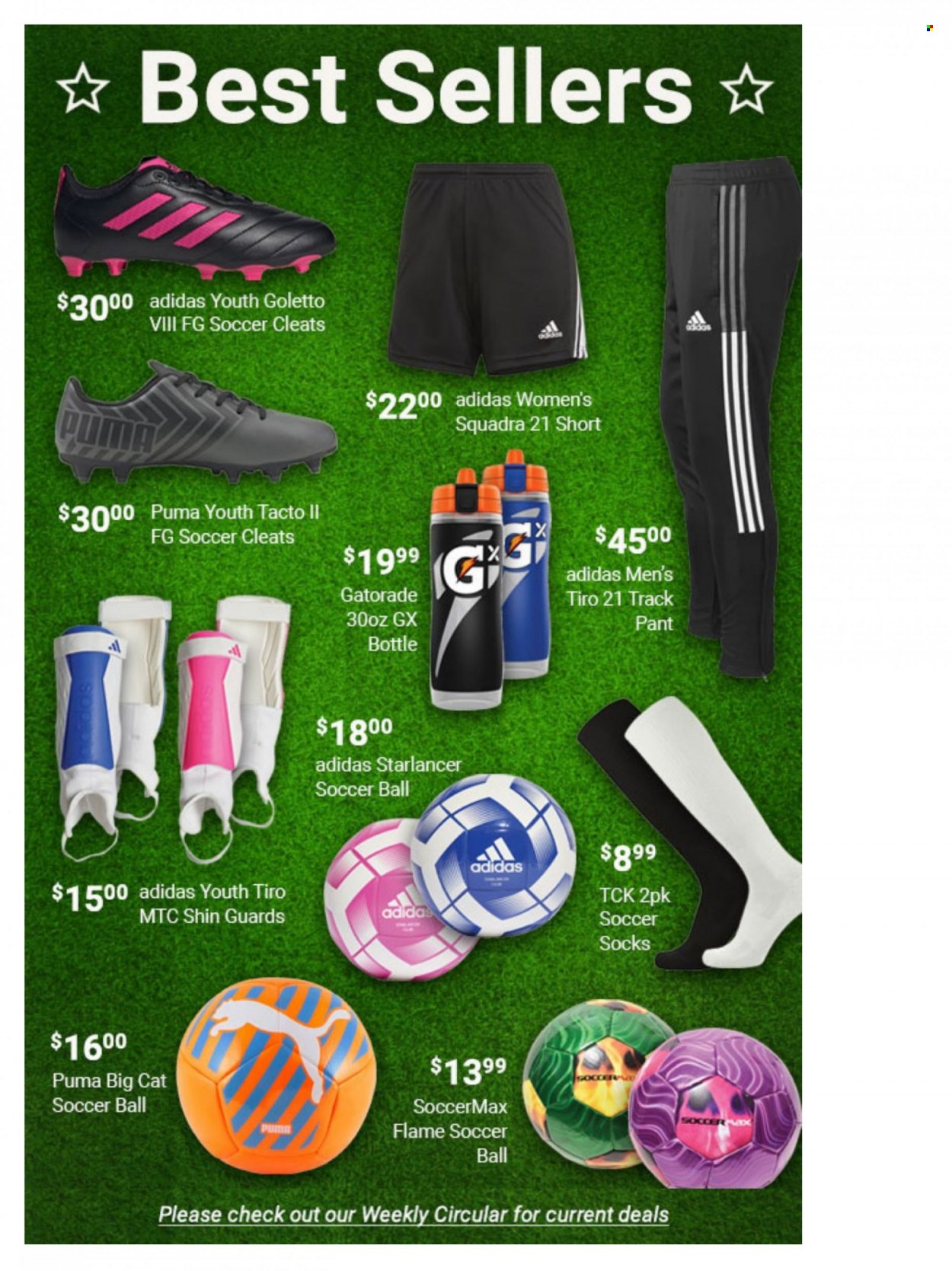 thumbnail - Dunham's Sports Flyer - 02/16/2023 - 05/24/2023 - Sales products - Adidas, Puma, cleats, socks, soccer cleats. Page 5.
