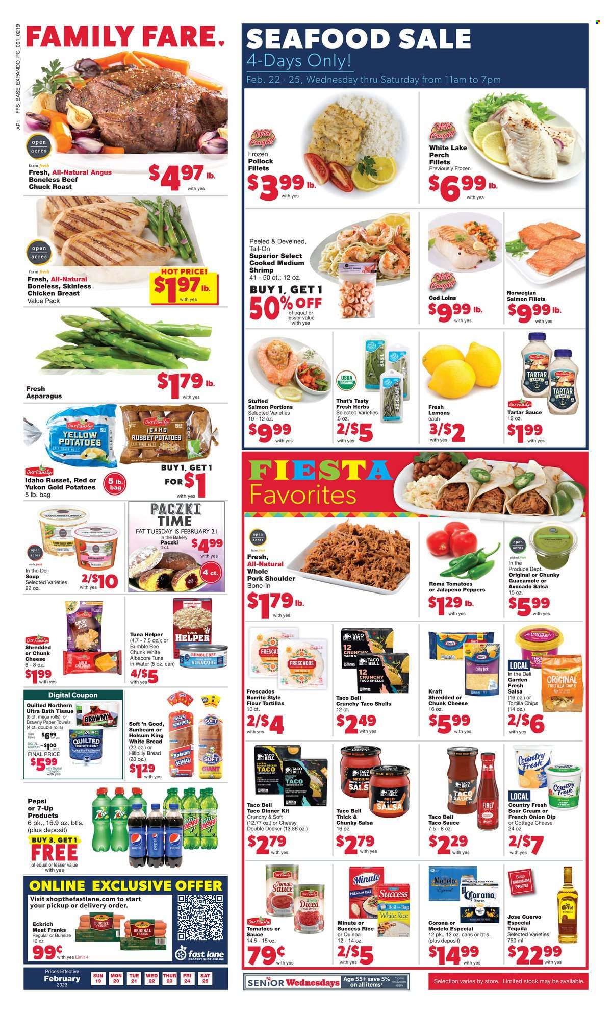 Family Fare ad - 02/19/2023 - 02/25/2023. Page 1