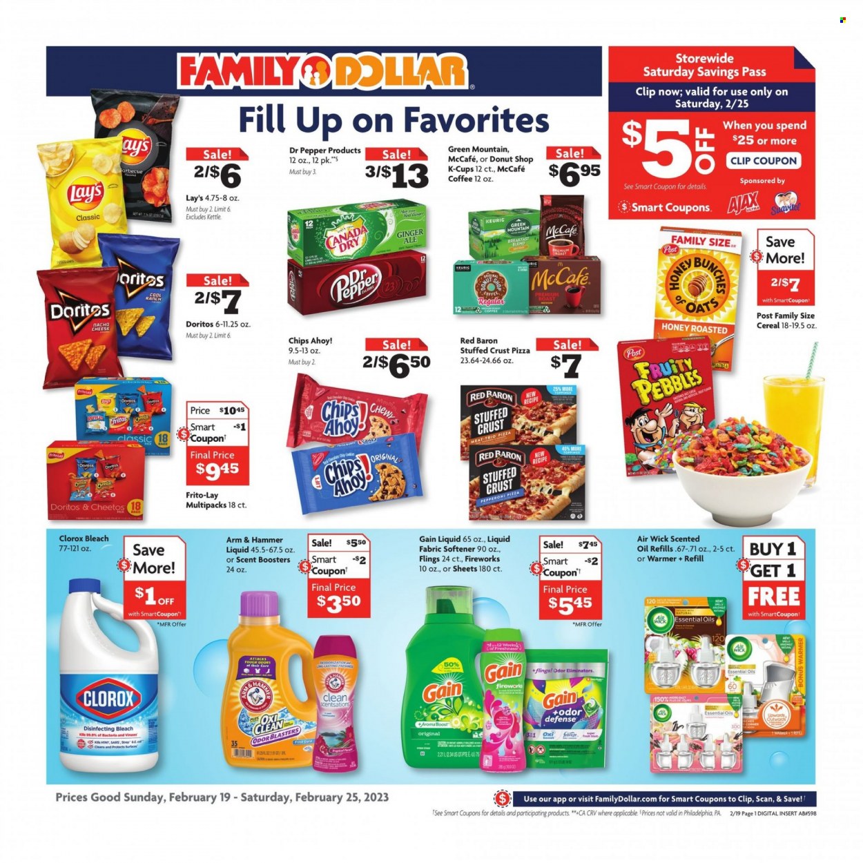 Family Dollar ad - 02/19/2023 - 02/25/2023. Page 1