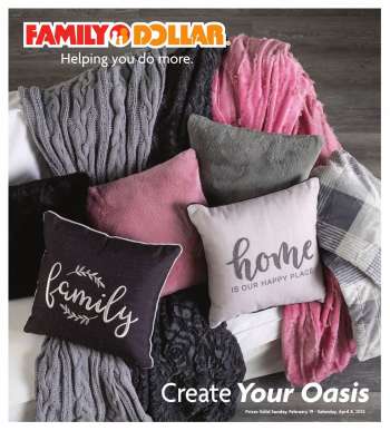 Family Dollar Flyer - 02/19/2023 - 04/08/2023.