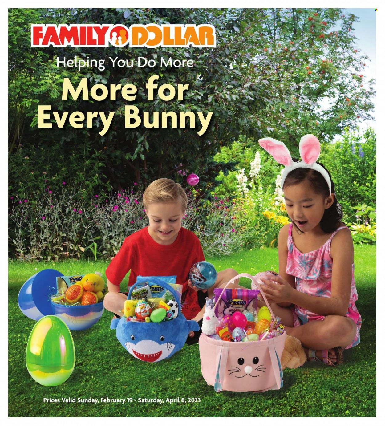 Family Dollar ad - 02/19/2023 - 04/08/2023. Page 1