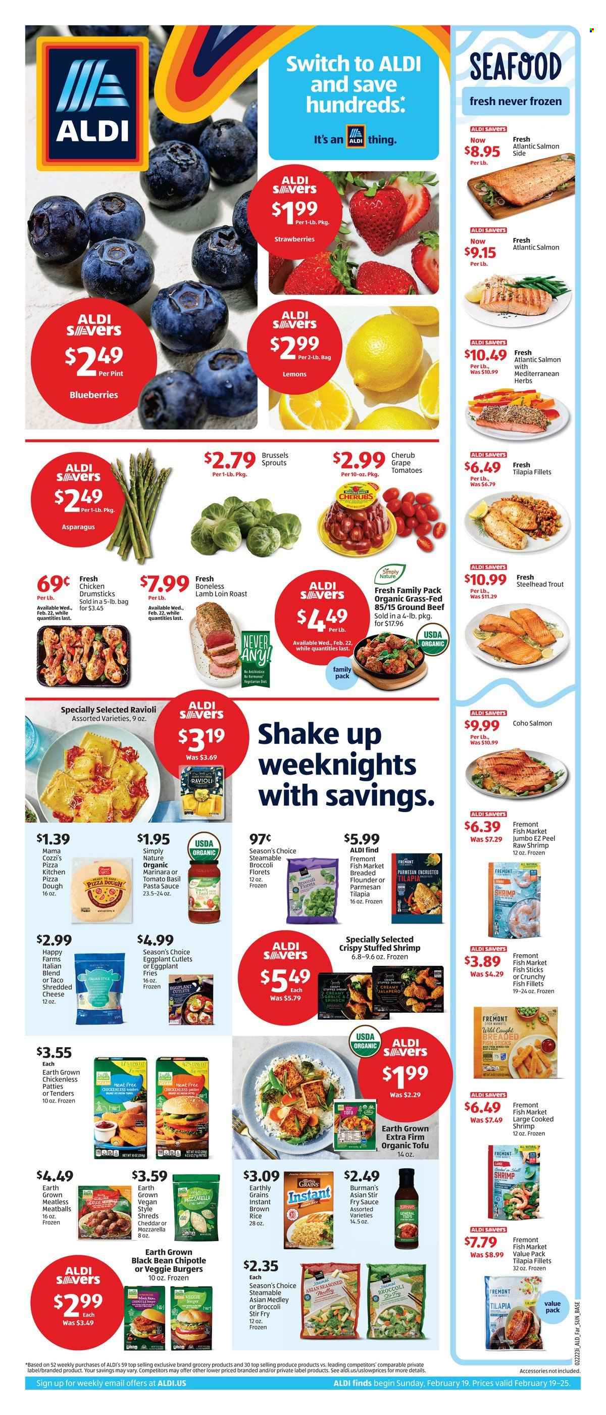 ALDI ad - 02/19/2023 - 02/25/2023. Page 1