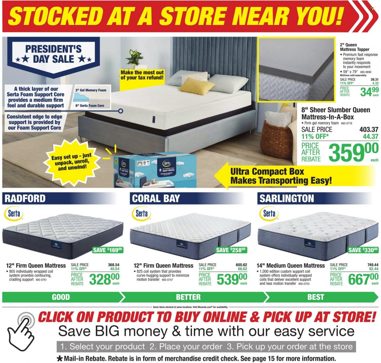 Menards ad - 02/19/2023 - 02/26/2023. Page 6