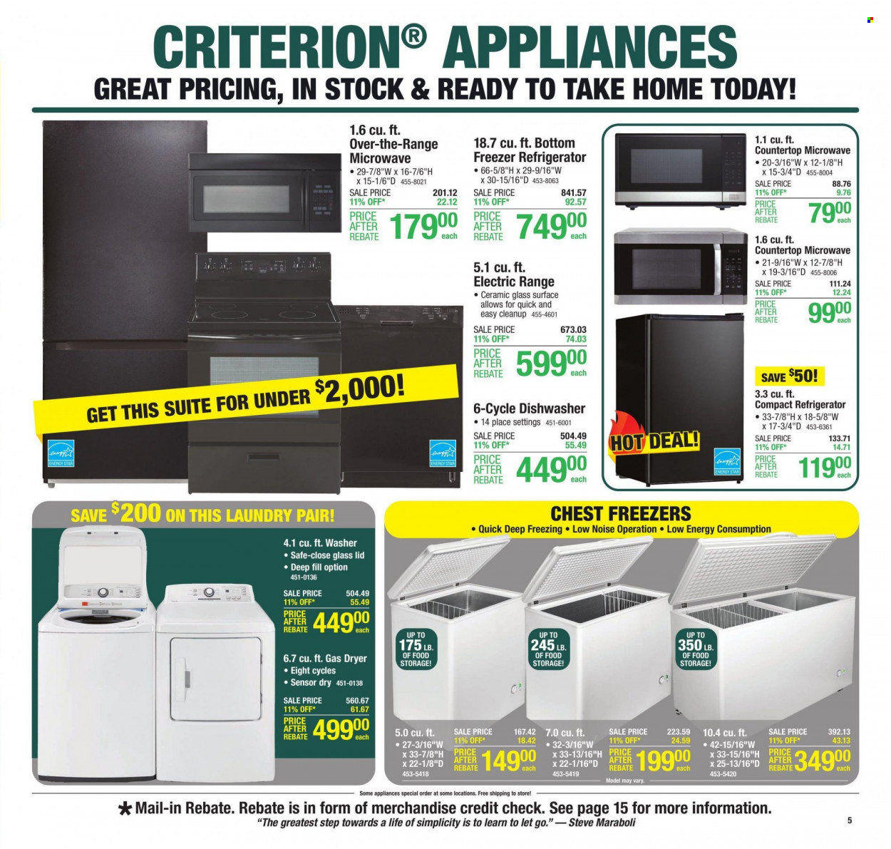 Menards ad - 02/19/2023 - 02/26/2023. Page 7