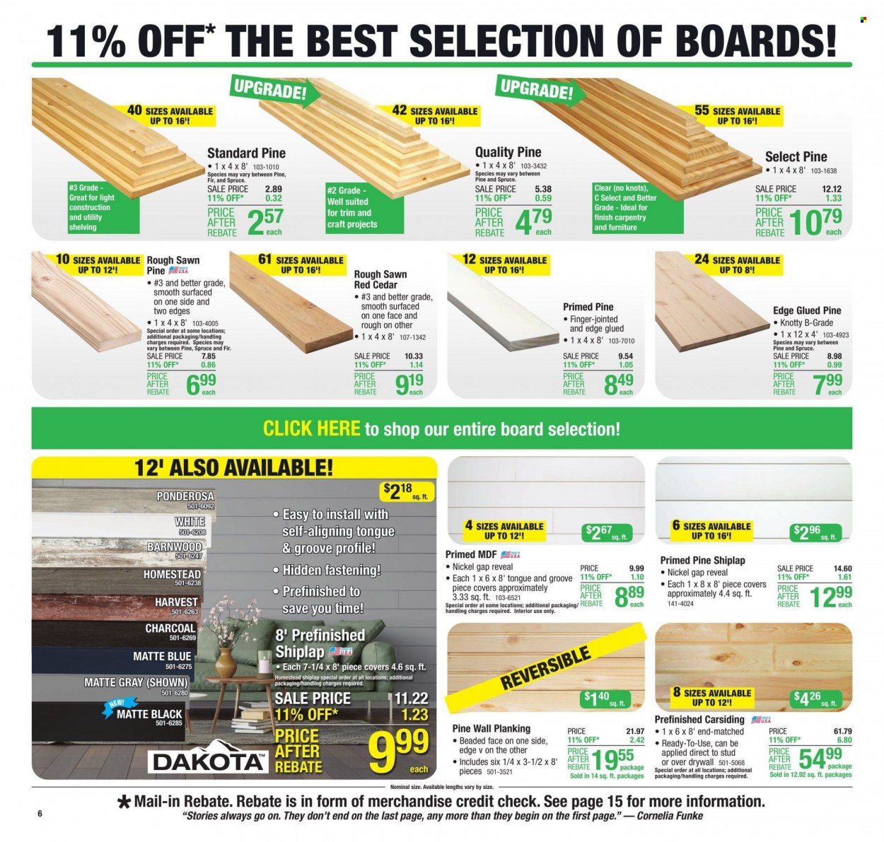 Menards ad - 02/19/2023 - 02/26/2023. Page 8