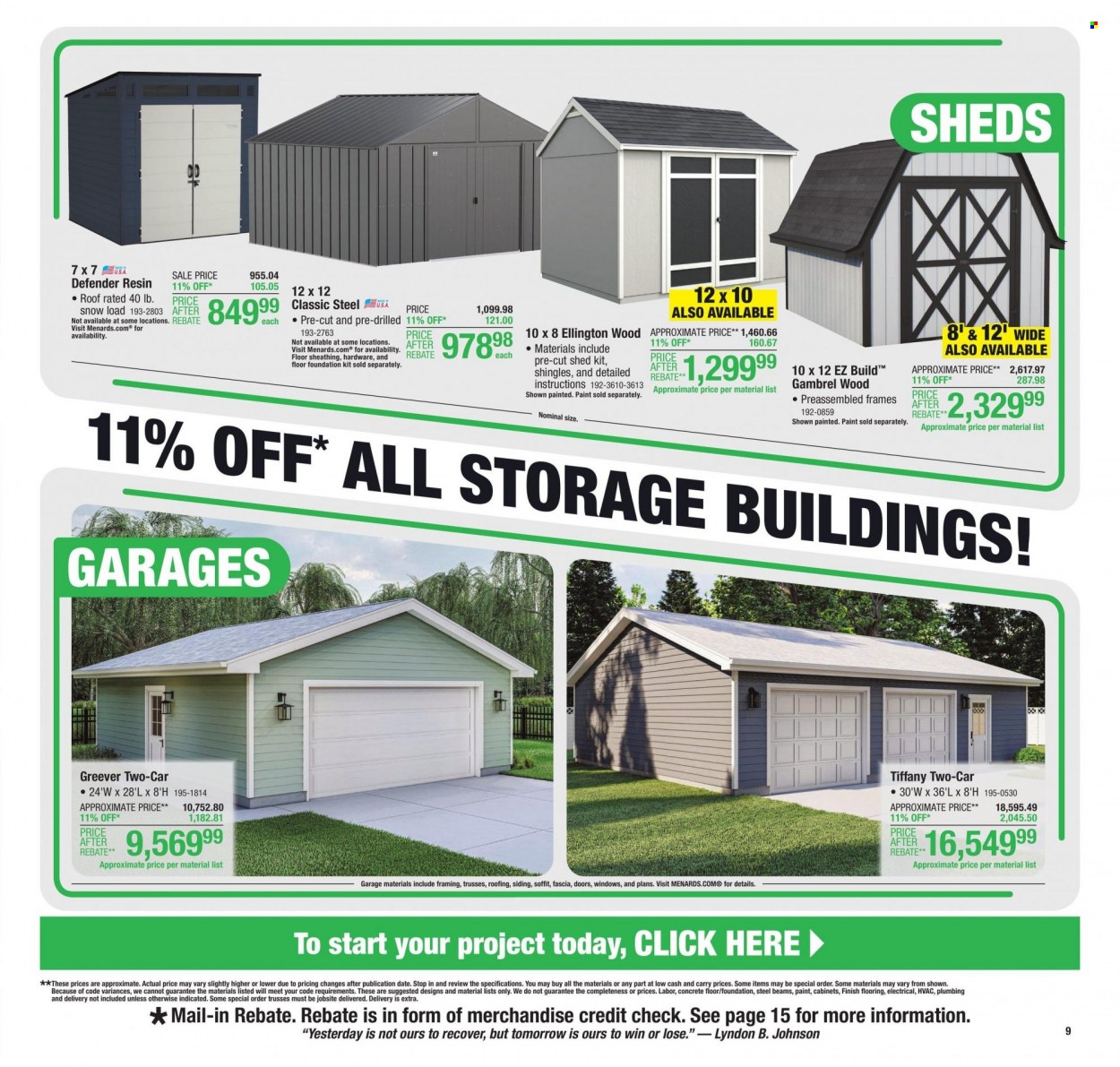 Menards ad - 02/19/2023 - 02/26/2023. Page 11
