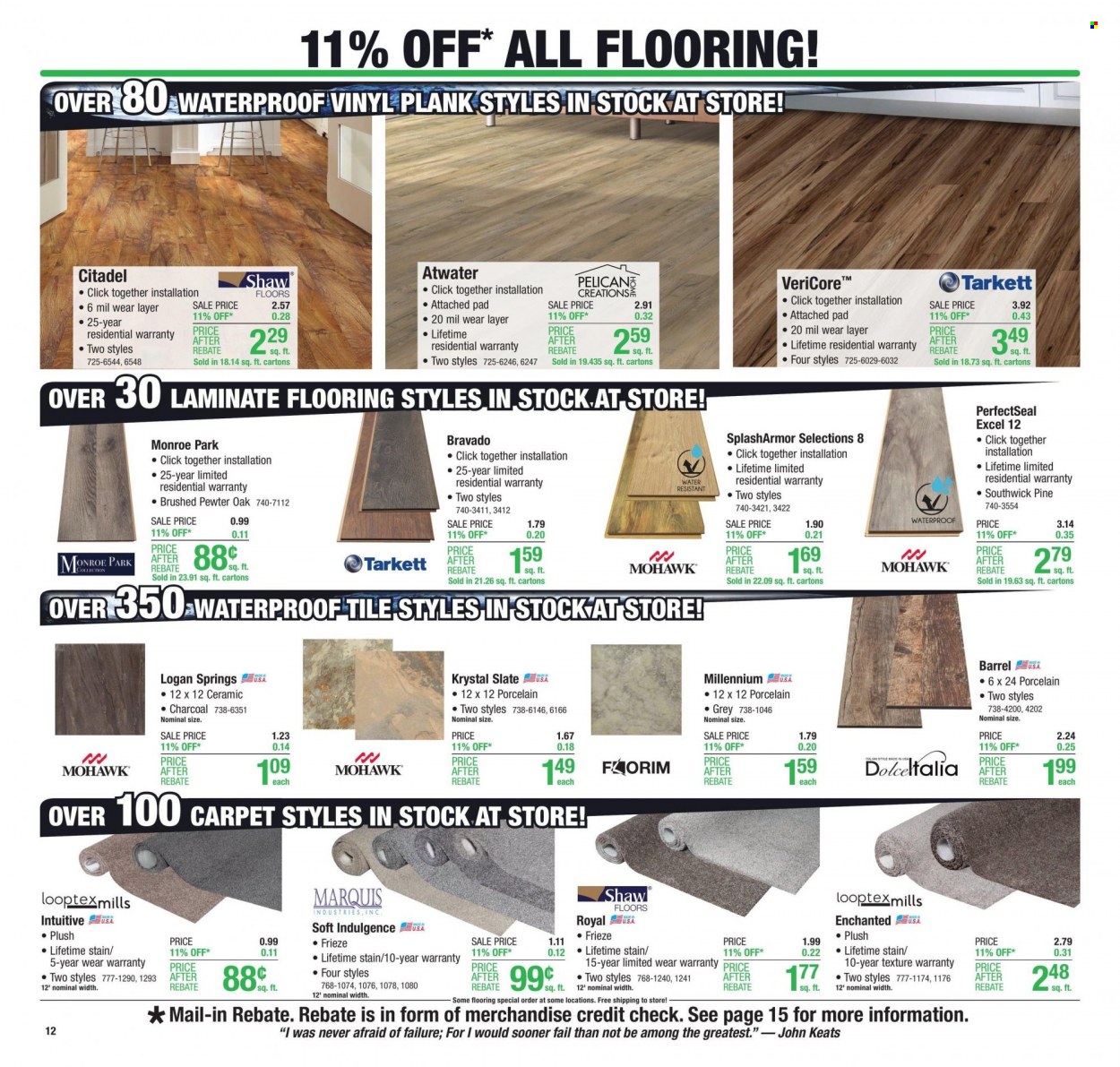 Menards ad - 02/19/2023 - 02/26/2023. Page 15