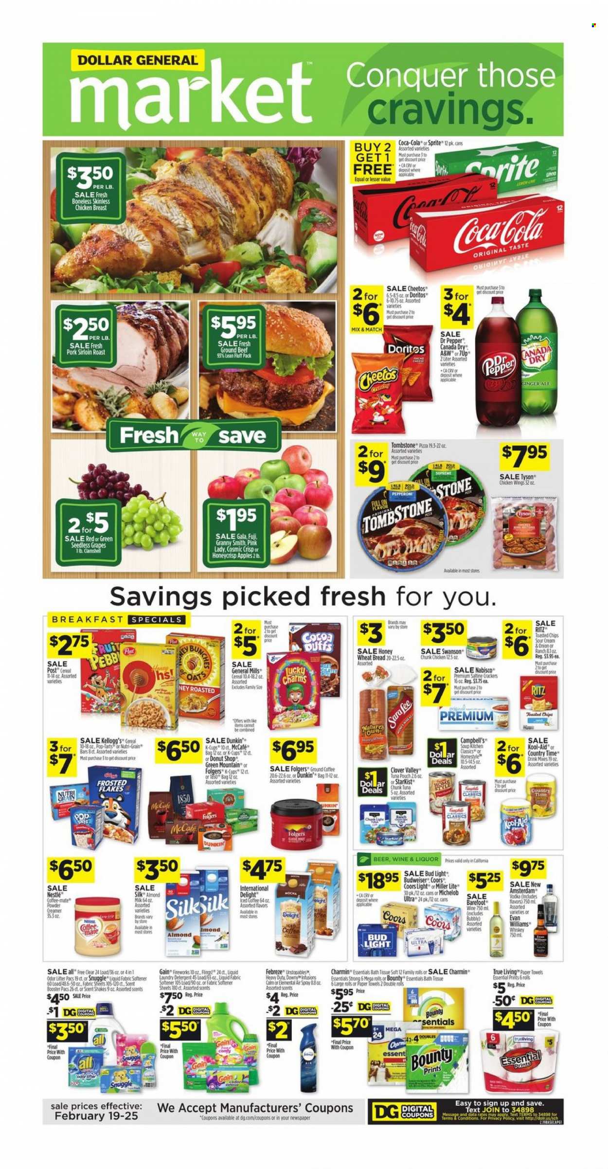 Dollar General ad - 02/19/2023 - 02/25/2023. Page 1
