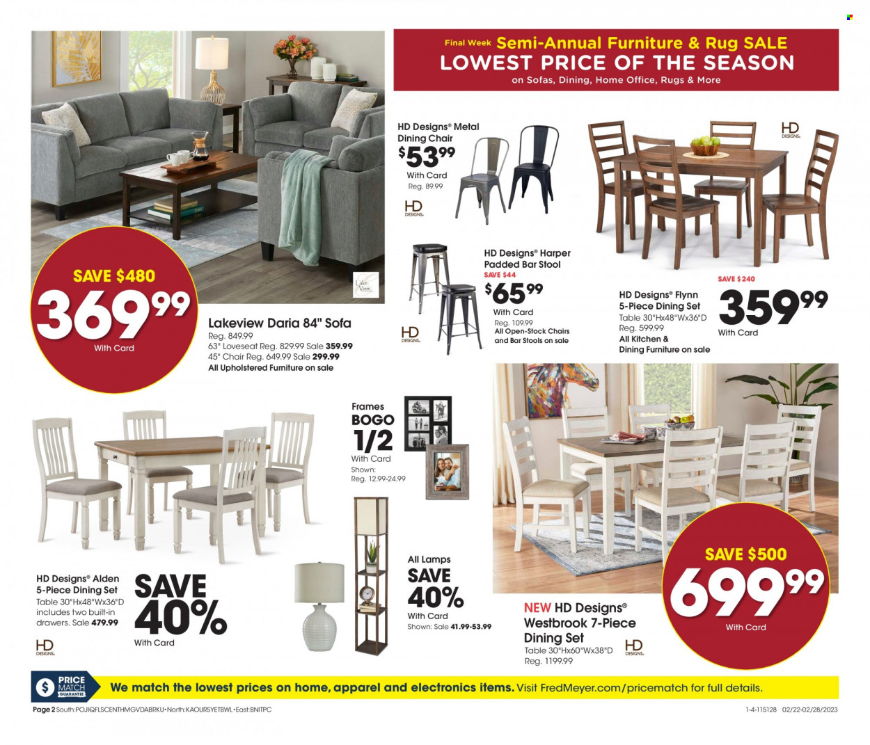 Fred Meyer ad - 02/22/2023 - 02/28/2023. Page 2