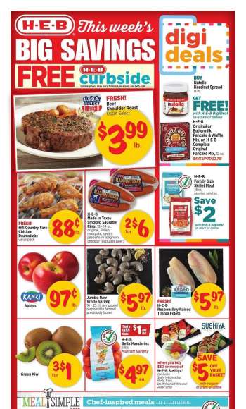 H-E-B Flyer - 02/22/2023 - 02/28/2023.
