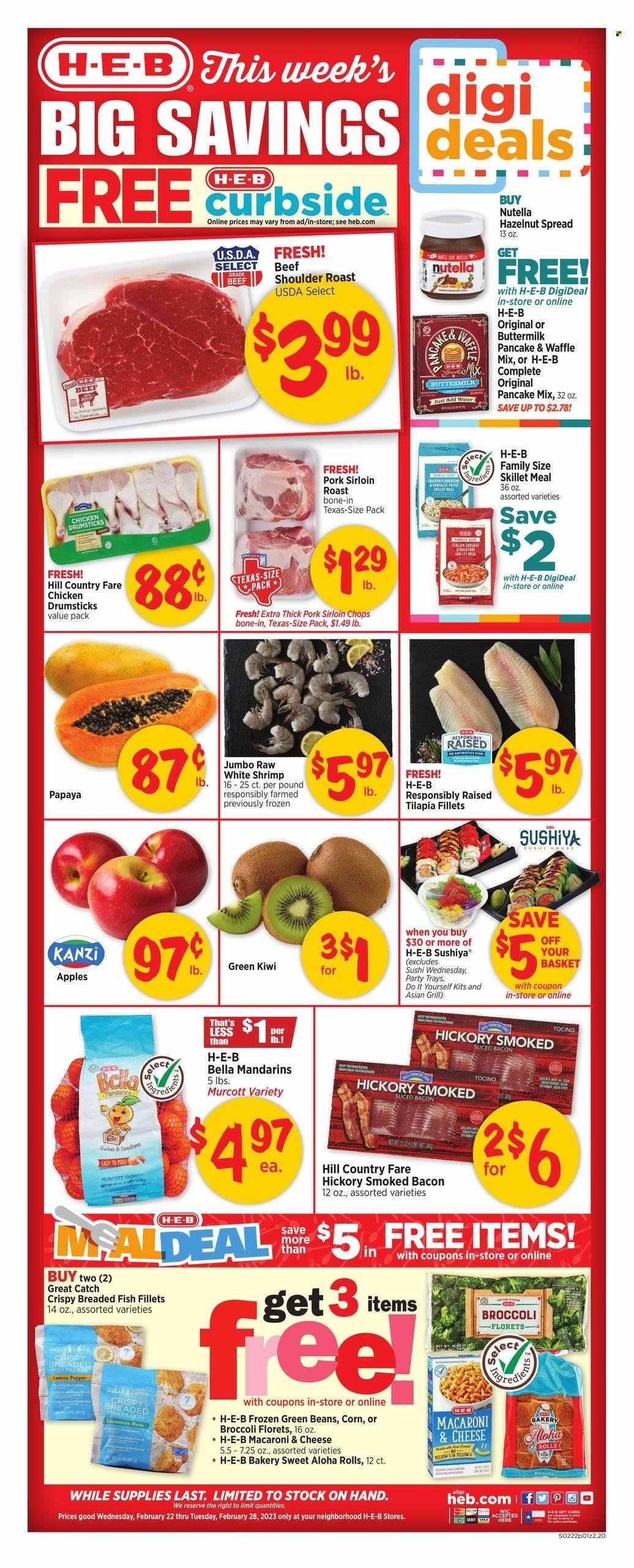 H-E-B ad - 02/22/2023 - 02/28/2023. Page 1