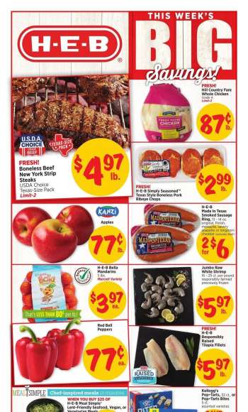H-E-B Flyer - 02/22/2023 - 02/28/2023.