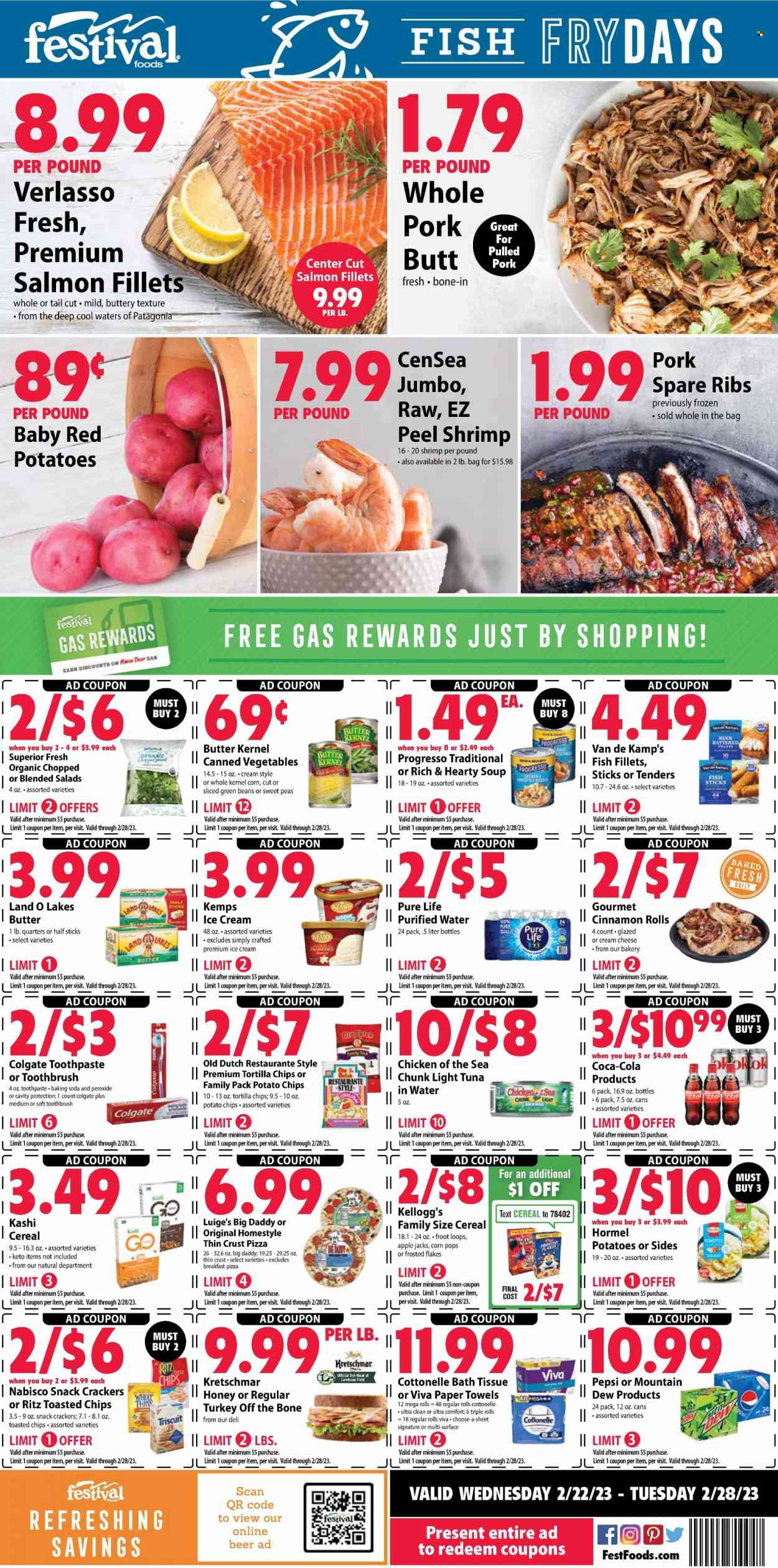 Festival Foods ad - 02/22/2023 - 02/28/2023. Page 1